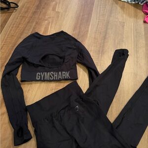 Gymshark Charcoal Activewear Set